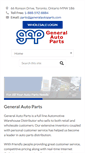Mobile Screenshot of generalautoparts.com